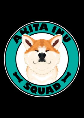 Akita Inu Squad I Dog