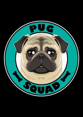 Pug Squad I Dog Lover I