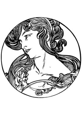 Alphonse Mucha Portrait