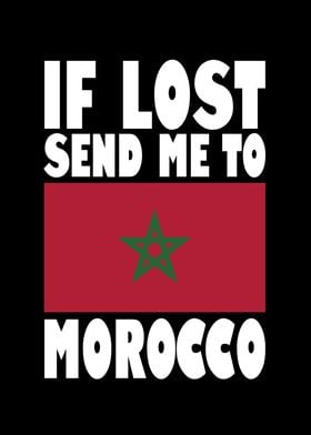 Morocco Flag Saying