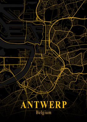 Antwerp Gold city map