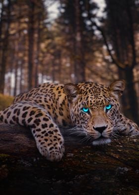 blue eyes cheetah