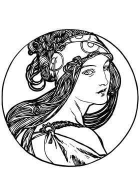 Alphonse Mucha Portrait