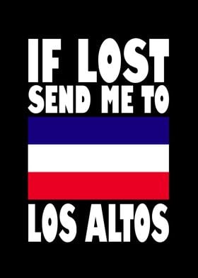 Los Altos Flag Saying