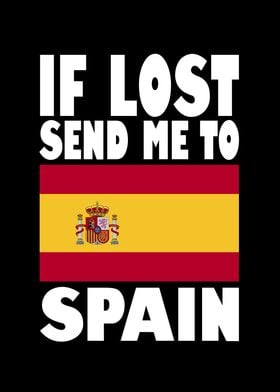 Spain Flag Saying