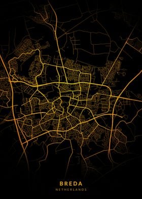 Breda City Map
