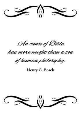 Ounce of Bible