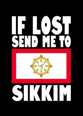 Sikkim Flag Saying