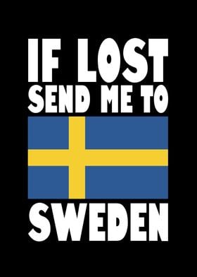 Sweden Flag Saying