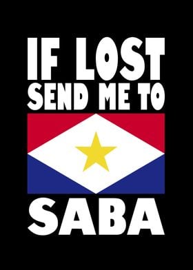 Saba Flag Saying