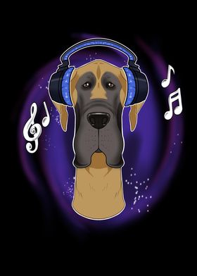 Music Lover I Great Dane