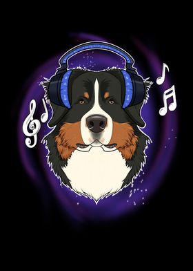 Bernese Mountain Dog DJ