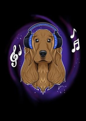 Music Lover Cocker Spaniel