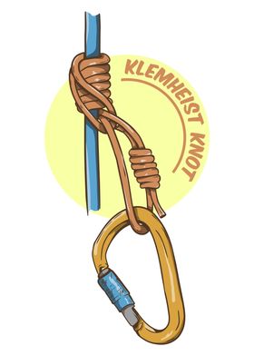 Klemheist climbing knot