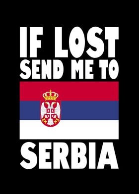 Serbia Flag Saying