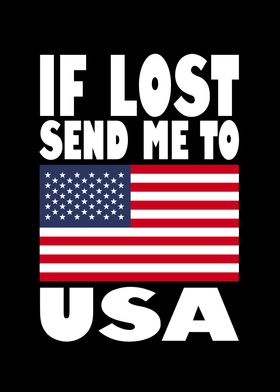 USA Flag Saying