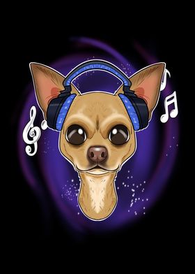 Music Lover Chihuahua