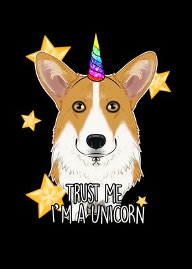 Welsh Corgi Unicorn