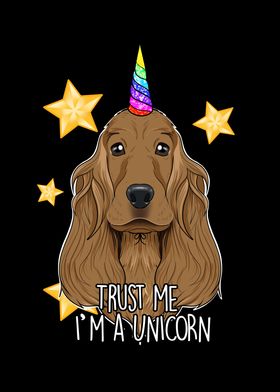 Cocker Spaniel Unicorn