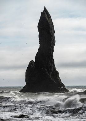 Reynisdrangar rock Iceland