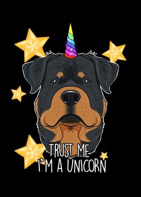 Rottweiler Unicorn