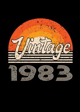 Vintage 1983 Birthday