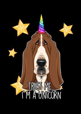 Basset Hound Unicorn