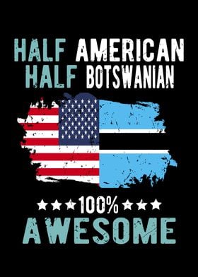 half Botswana