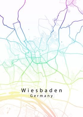 Wiesbaden City Map