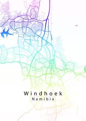 Windhoek City Map