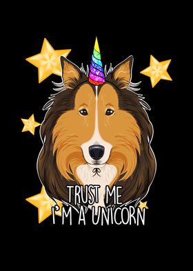 Collie Unicorn