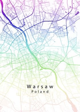 Warsaw City Map