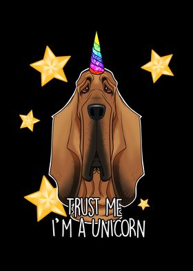 Bloodhound Unicorn