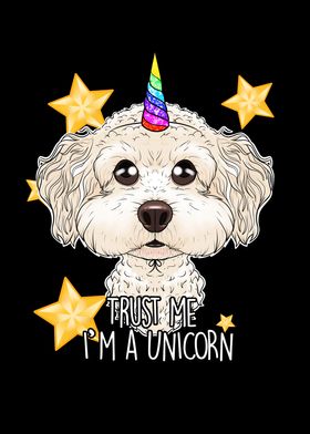 Bichon Frise Unicorn