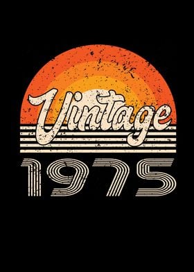 Vintage 1975 Birthday