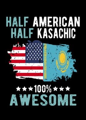 Half American Kasachic