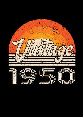 Vintage 1950 Birthday