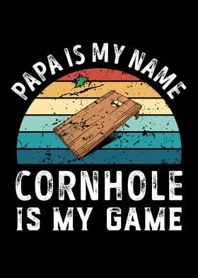 Papa is my Name Cornhole