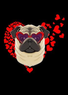 Pug Lover I Dog Lover 