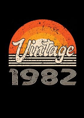 Vintage 1982 Birthday