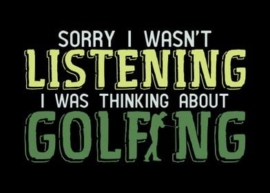 Golfing Joke Golf Player