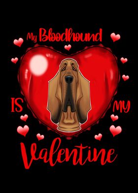 Bloodhound Valentines Day