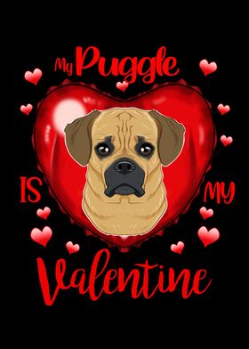 My Puggle Is My Valentine