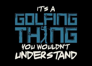 Golfing Joke Golf Player