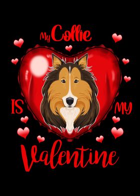 Collie Valentines Day