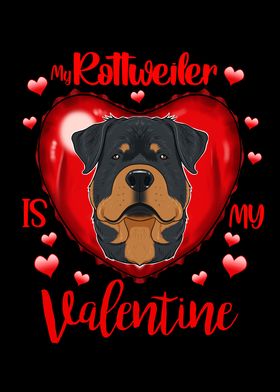 Rottweiler Valentines Day