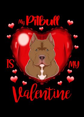 Pitbull Valentines Day