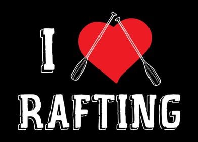 Rafting Love Raft Paddle