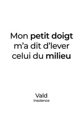 Vald Poster 