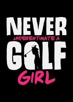 Golfing Girl Joke Golf